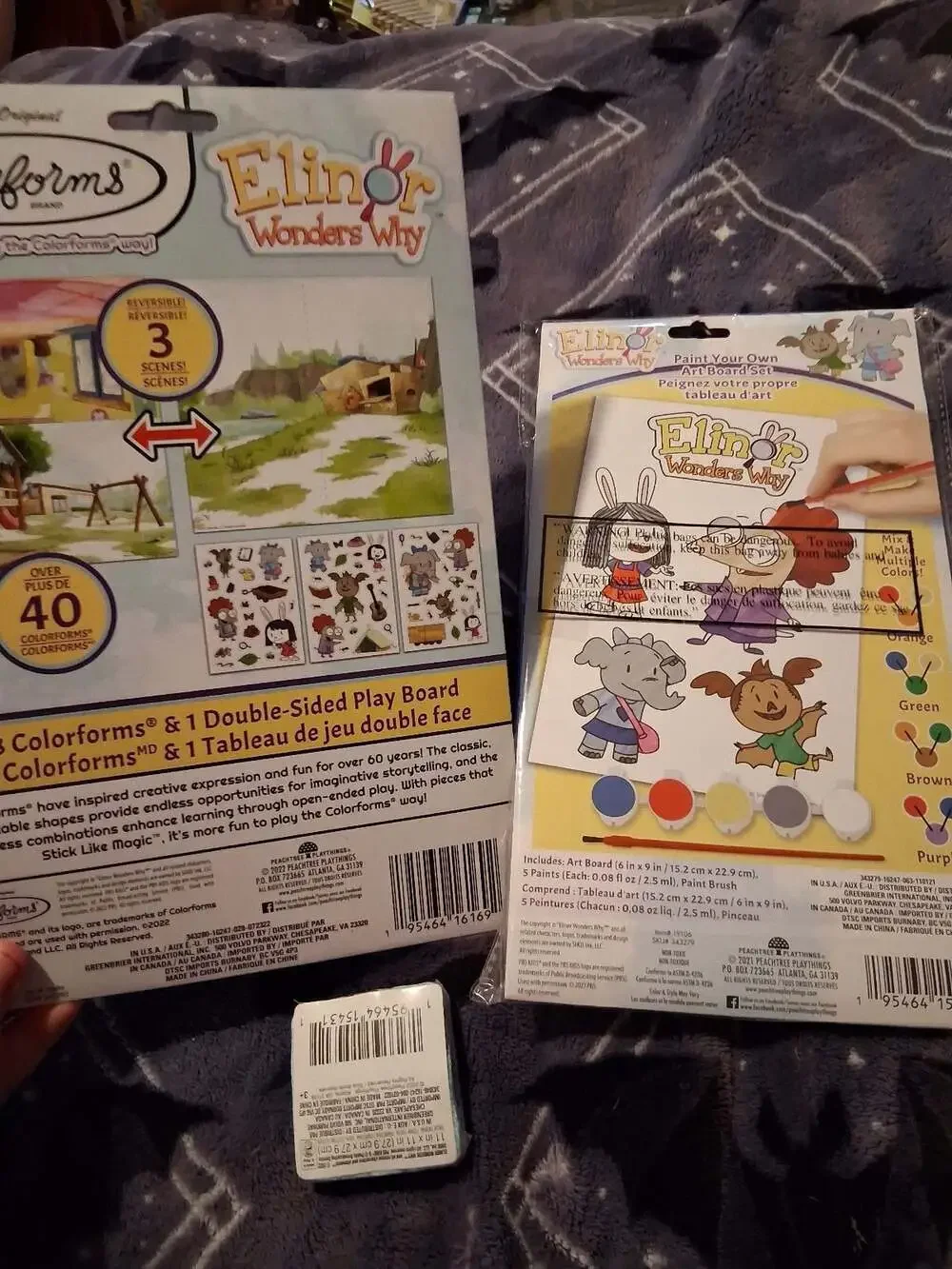 New Elinor Wonders Why Activity Lot - Stickers & Paint-Your-Own Art Bundle Lot!
